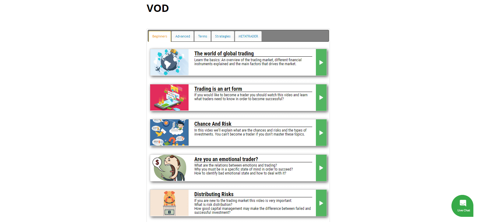 Oinvest Review VOD library Oinvest Review VOD library